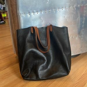 Large Madewell Leather Tote